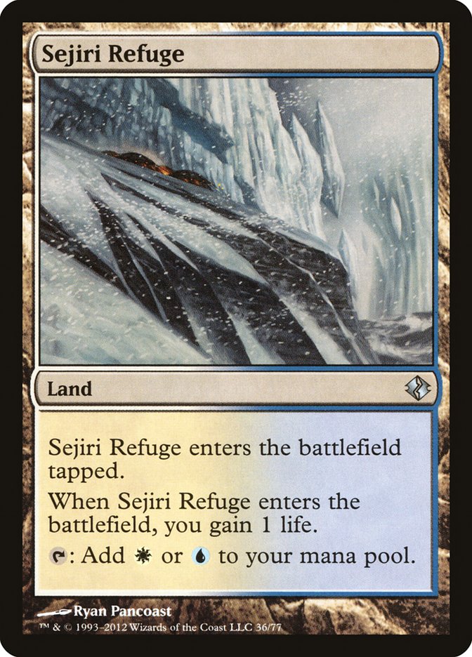 Sejiri Refuge [Duel Decks: Venser vs. Koth] | Rook's Games and More