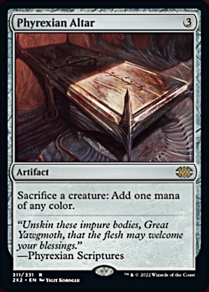 Phyrexian Altar [Double Masters 2022] | Rook's Games and More