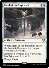 Maul of the Skyclaves [Phyrexia: All Will Be One Commander] | Rook's Games and More