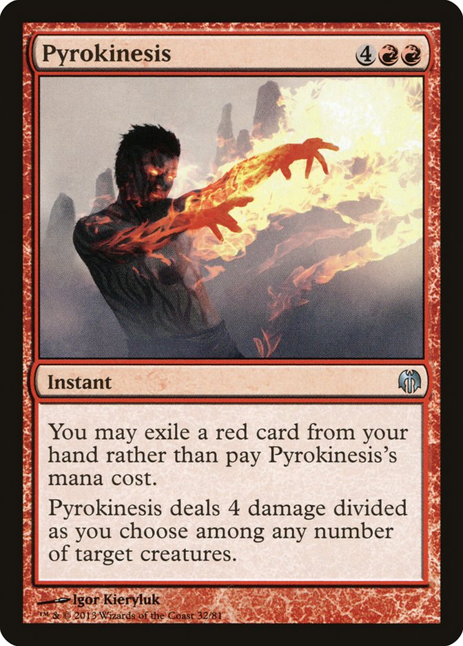 Pyrokinesis [Duel Decks: Heroes vs. Monsters] | Rook's Games and More