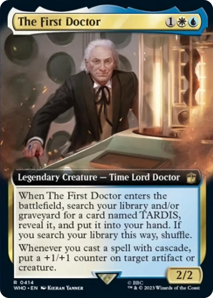 The First Doctor (Extended Art) [Doctor Who] | Rook's Games and More