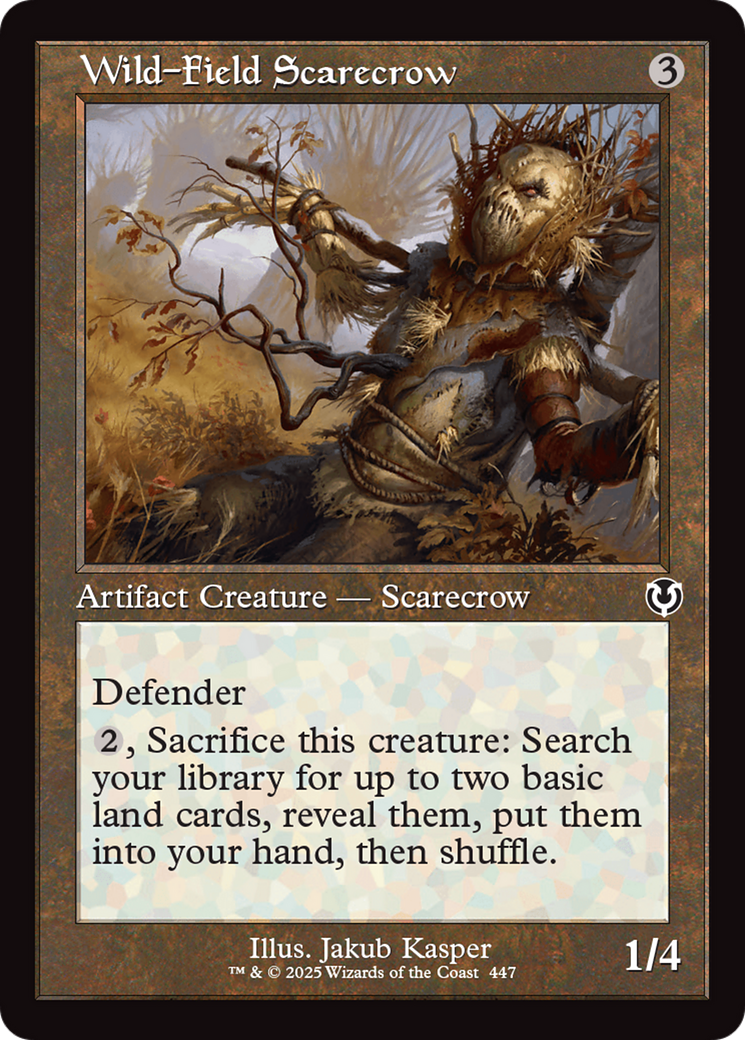 Wild-Field Scarecrow (Retro Frame) [Innistrad Remastered] | Rook's Games and More