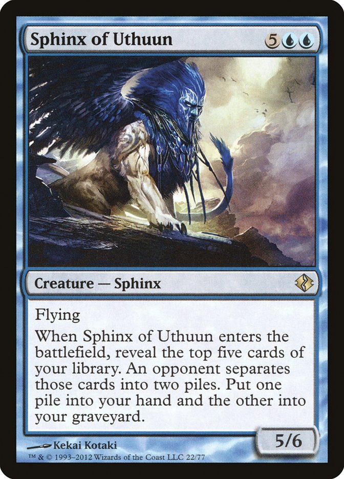 Sphinx of Uthuun [Duel Decks: Venser vs. Koth] | Rook's Games and More