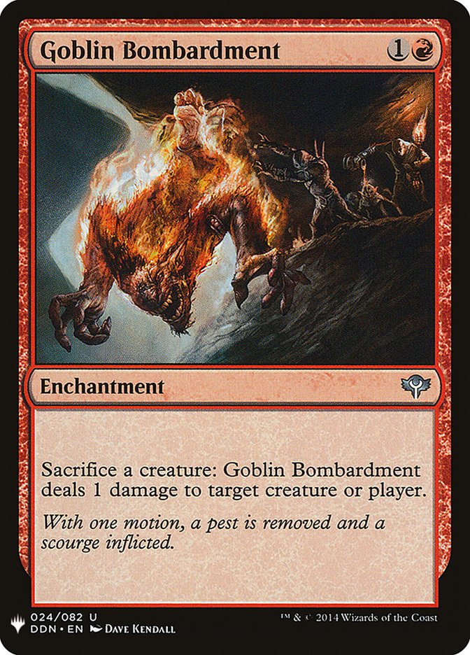 Goblin Bombardment [Mystery Booster] | Rook's Games and More