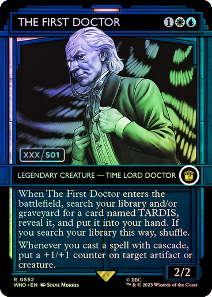 The First Doctor (Serial Numbered) [Doctor Who] | Rook's Games and More