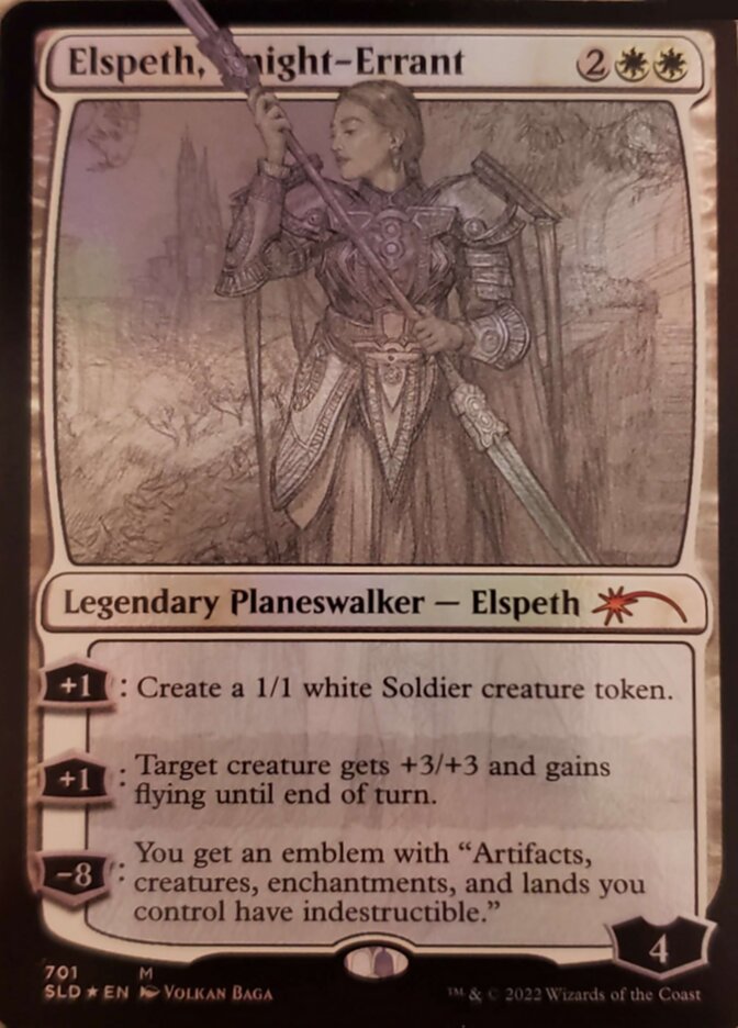 Elspeth, Knight-Errant (Sketch) [Secret Lair Drop Promos] | Rook's Games and More