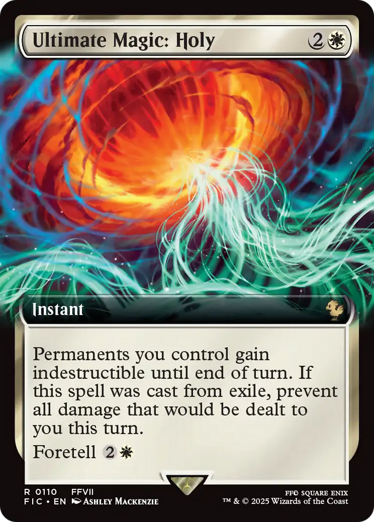 Ultimate Magic: Holy (Extended Art) [FINAL FANTASY Commander] | Rook's Games and More