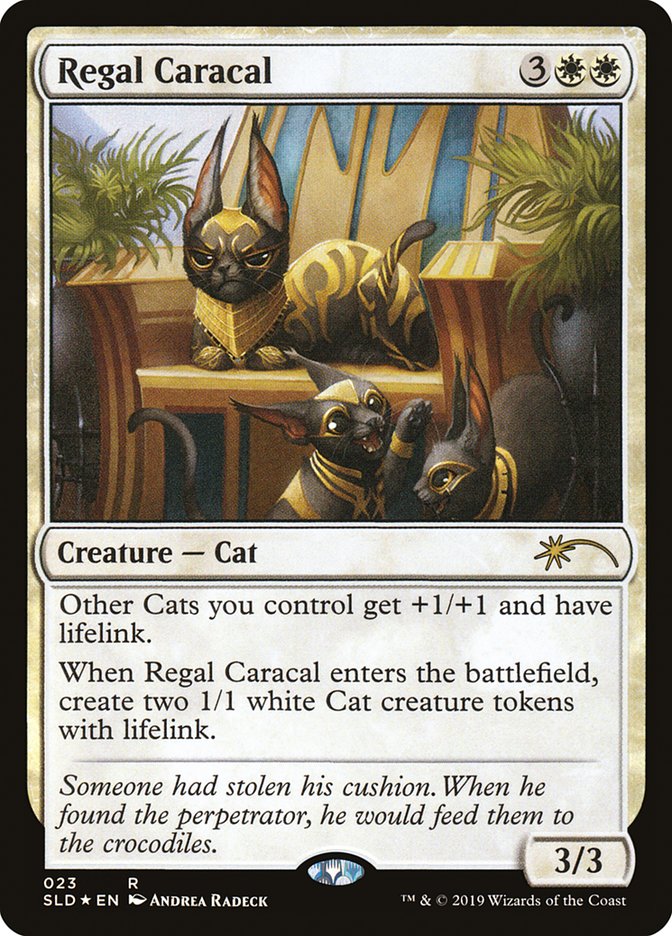 Regal Caracal [Secret Lair Drop Series] | Rook's Games and More