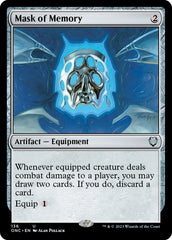 Mask of Memory [Phyrexia: All Will Be One Commander] | Rook's Games and More