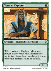 Veteran Explorer (White Border) [Mystery Booster 2] | Rook's Games and More