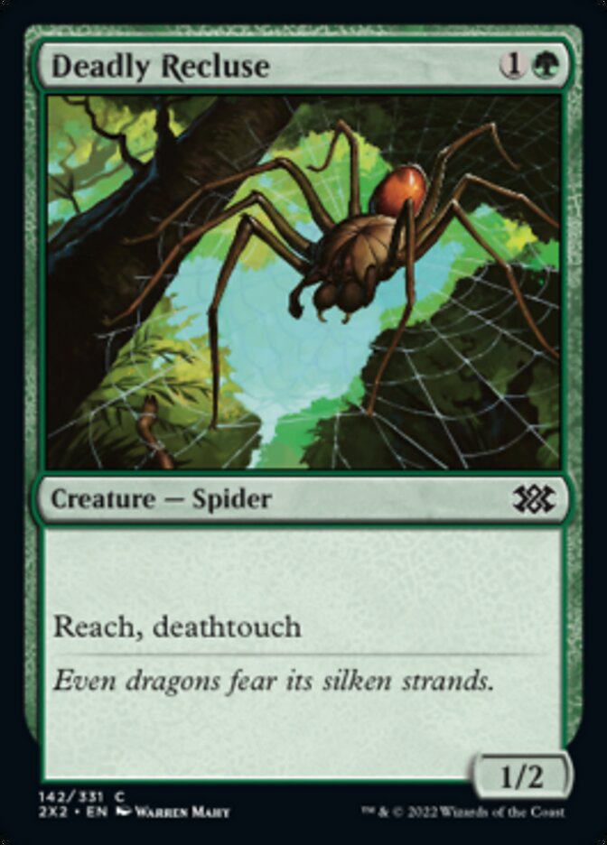 Deadly Recluse [Double Masters 2022] | Rook's Games and More