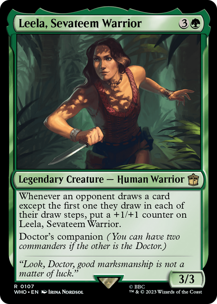 Leela, Sevateem Warrior [Doctor Who] | Rook's Games and More