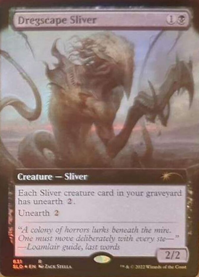 Dregscape Sliver (Extended Art) [Secret Lair Drop Promos] | Rook's Games and More