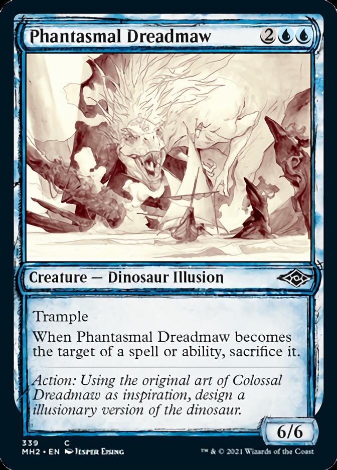 Phantasmal Dreadmaw (Sketch) [Modern Horizons 2] | Rook's Games and More