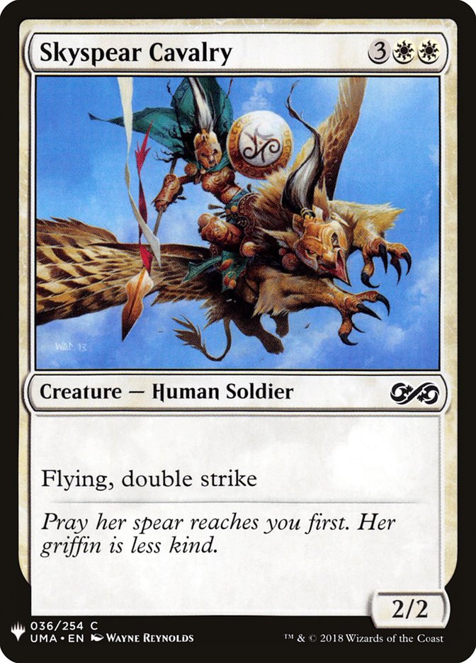 Skyspear Cavalry [Mystery Booster] | Rook's Games and More