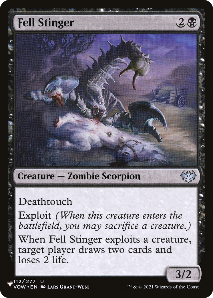 Fell Stinger [The List] | Rook's Games and More