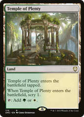 Temple of Plenty [Phyrexia: All Will Be One Commander] | Rook's Games and More