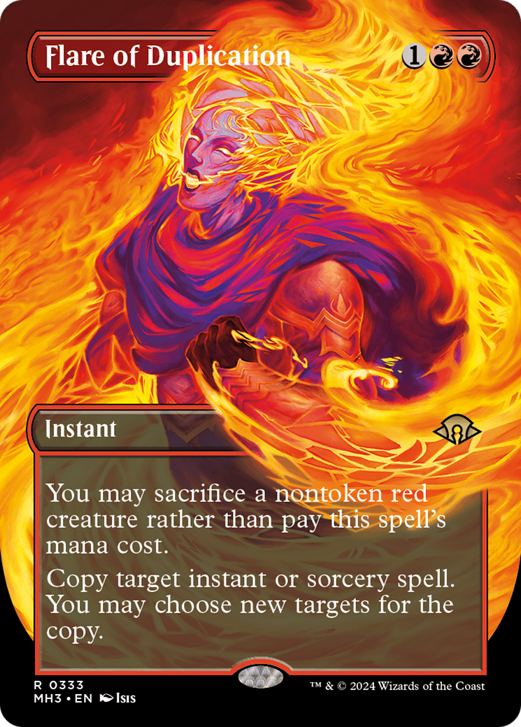Flare of Duplication (Borderless) [Modern Horizons 3] | Rook's Games and More