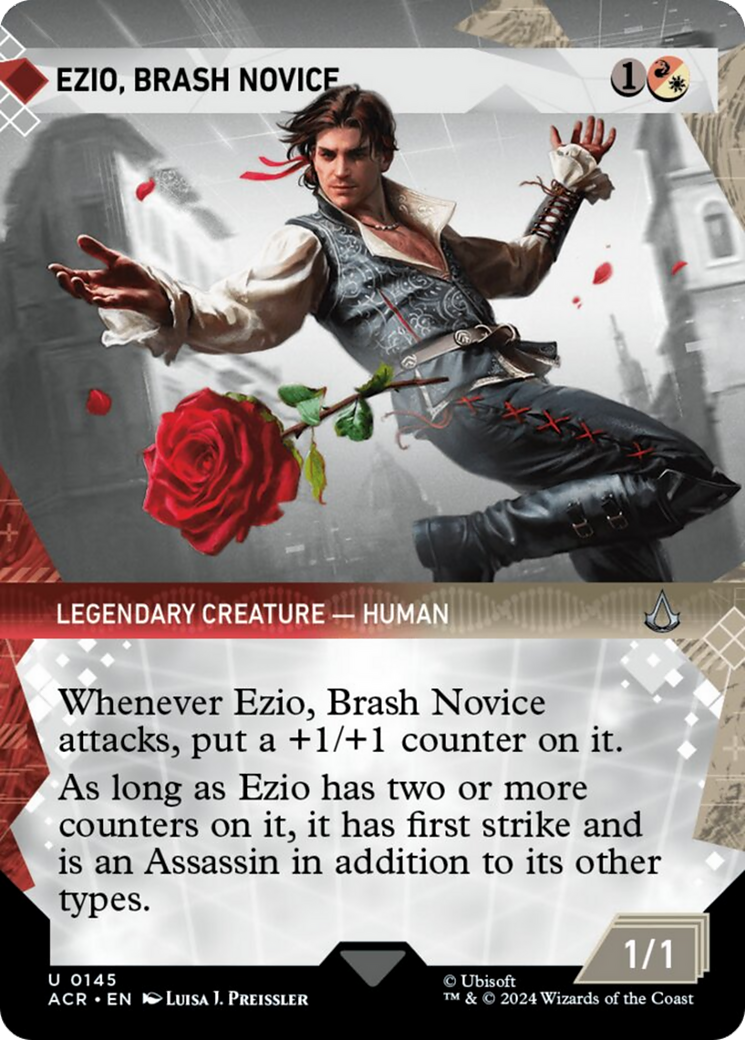 Ezio, Brash Novice (Showcase) [Assassin's Creed] | Rook's Games and More