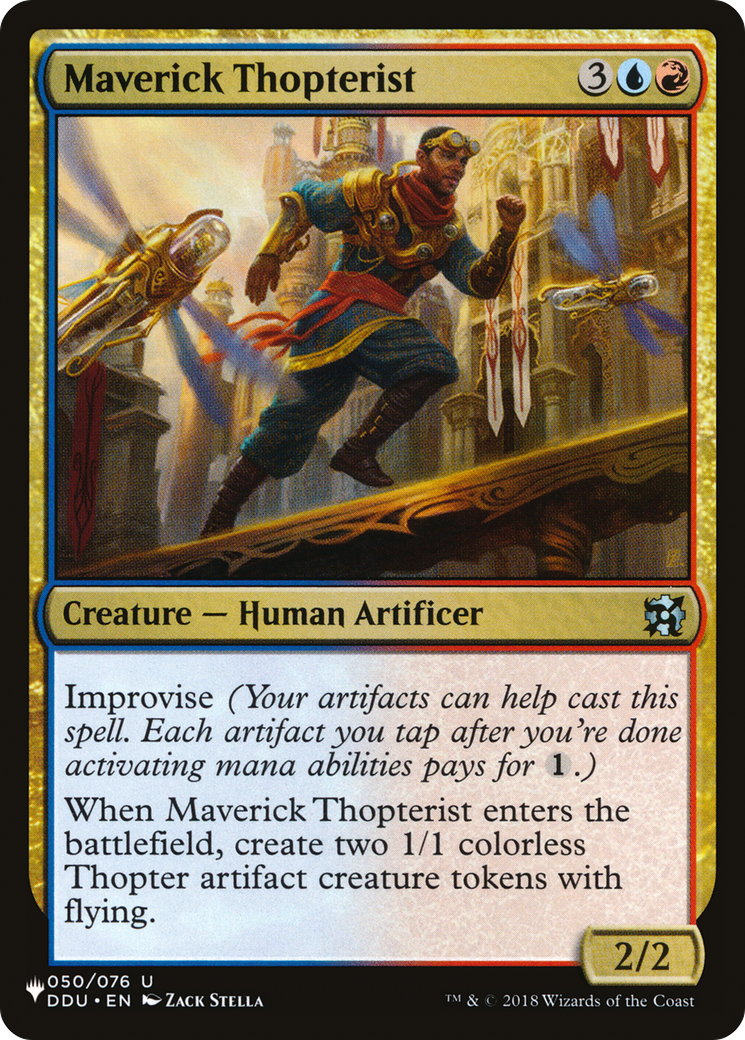 Maverick Thopterist (DDU) [The List] | Rook's Games and More