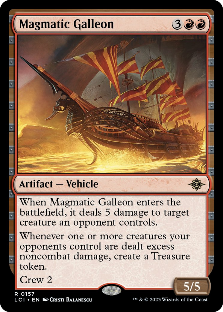 Magmatic Galleon [The Lost Caverns of Ixalan] | Rook's Games and More