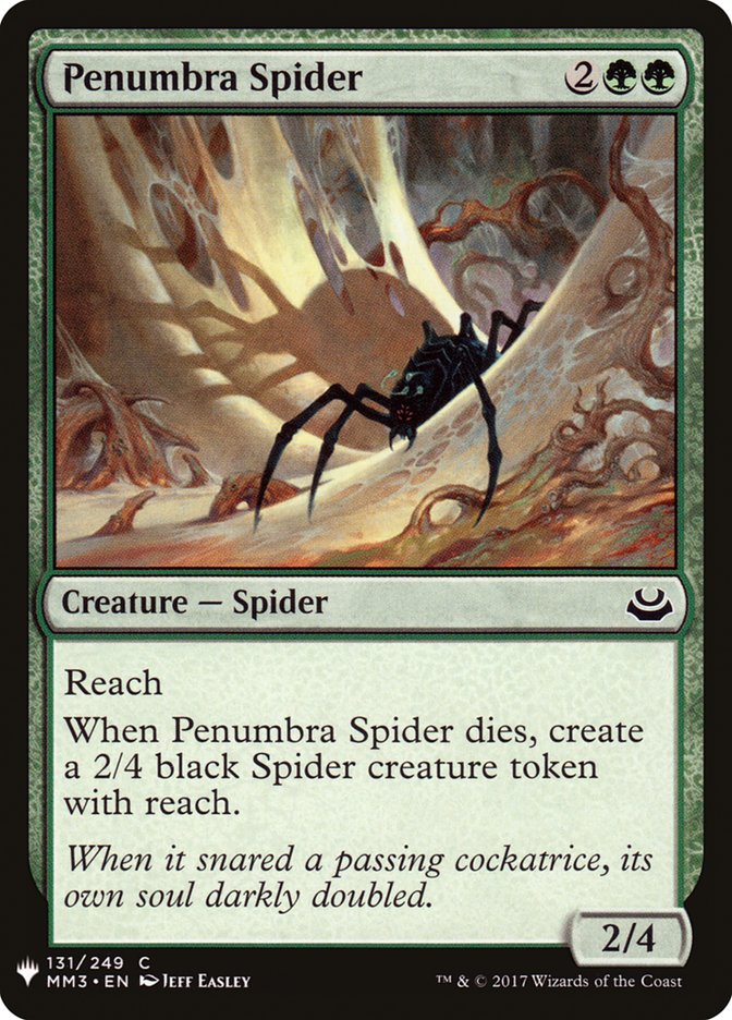 Penumbra Spider [Mystery Booster] | Rook's Games and More