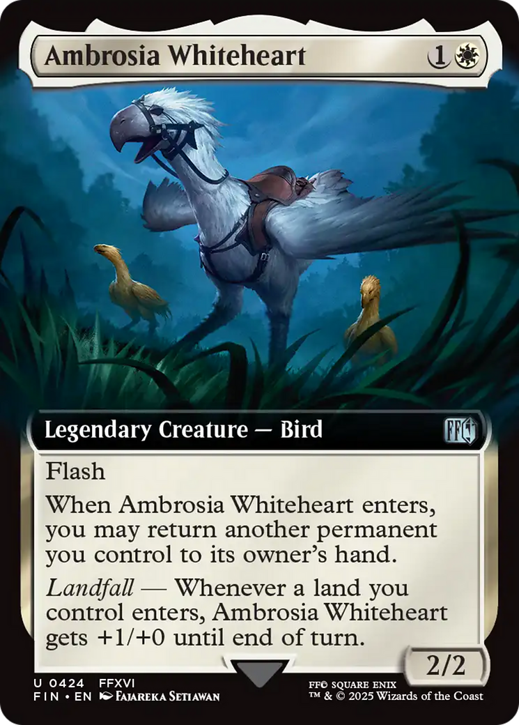 Ambrosia Whiteheart (Extended Art) [FINAL FANTASY] | Rook's Games and More