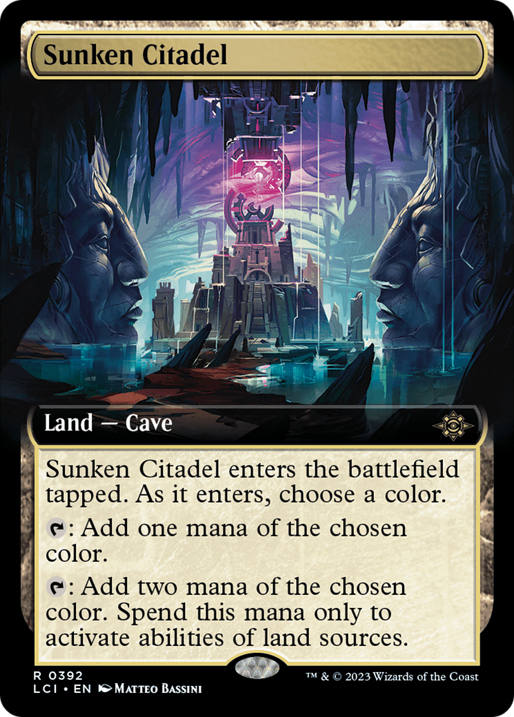 Sunken Citadel (Extended Art) [The Lost Caverns of Ixalan] | Rook's Games and More