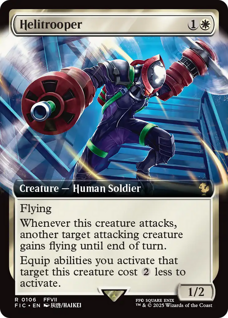 Helitrooper (Extended Art) [FINAL FANTASY Commander] | Rook's Games and More