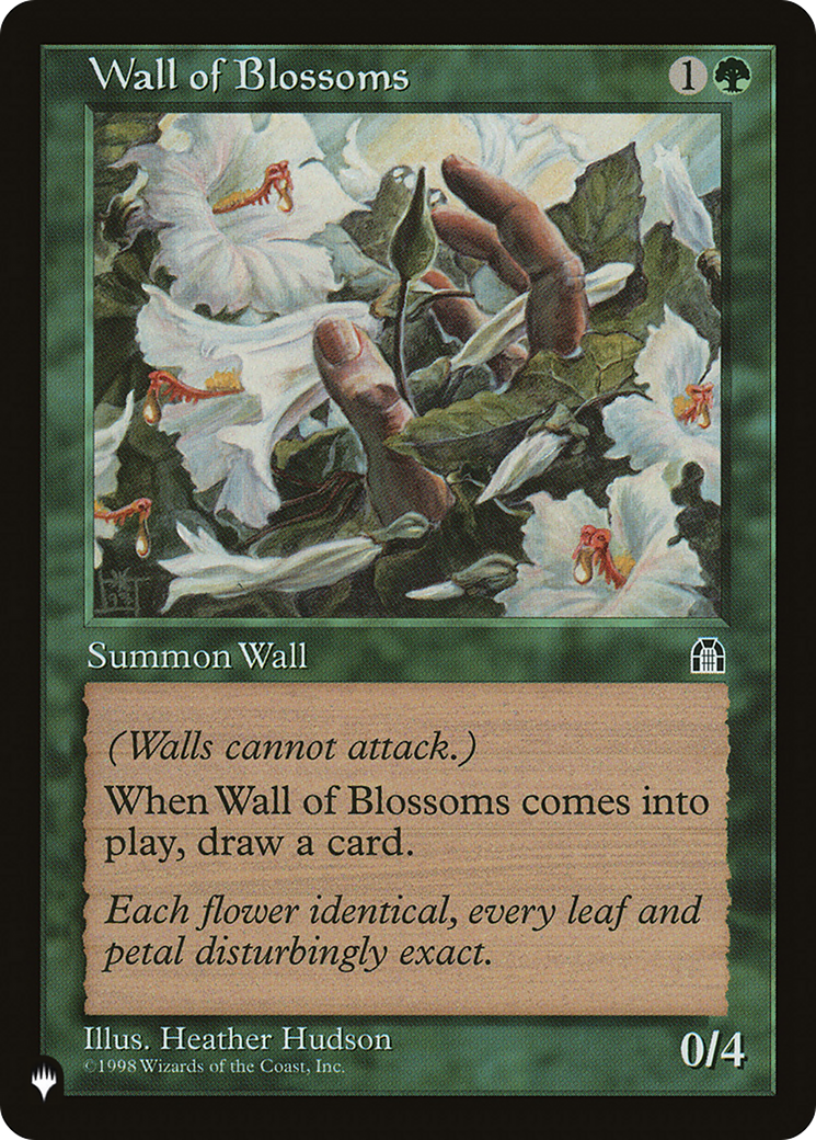 Wall of Blossoms [The List Reprints] | Rook's Games and More