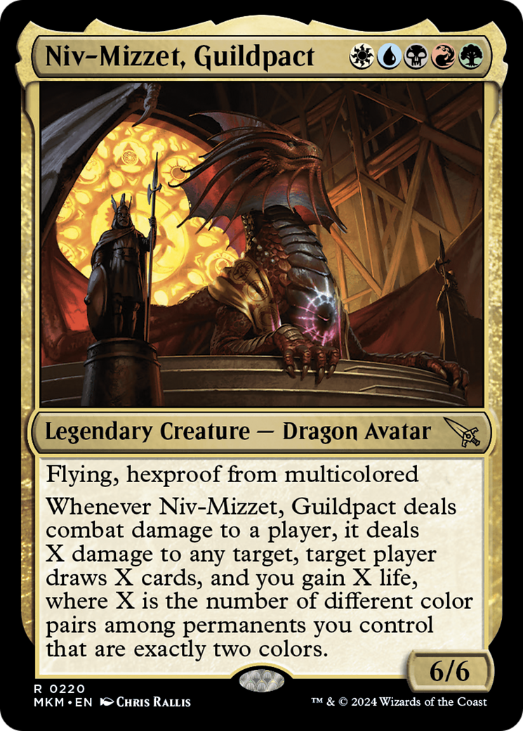 Niv-Mizzet, Guildpact [Murders at Karlov Manor] | Rook's Games and More