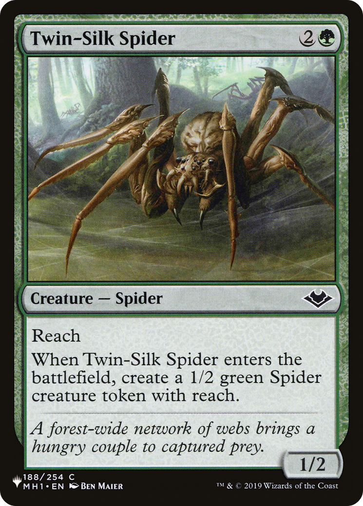 Twin-Silk Spider [The List] | Rook's Games and More