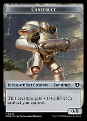 Servo // Construct (0041) Double-Sided Token [Commander Masters Tokens] | Rook's Games and More