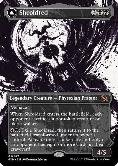 Sheoldred // The True Scriptures (Showcase Planar Booster Fun) [March of the Machine] | Rook's Games and More