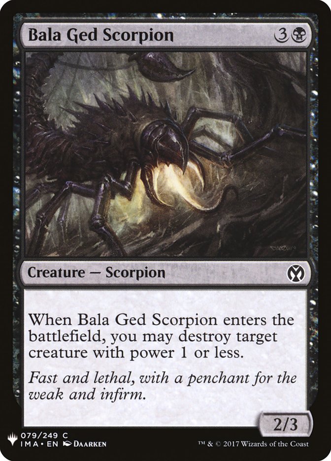 Bala Ged Scorpion [Mystery Booster] | Rook's Games and More
