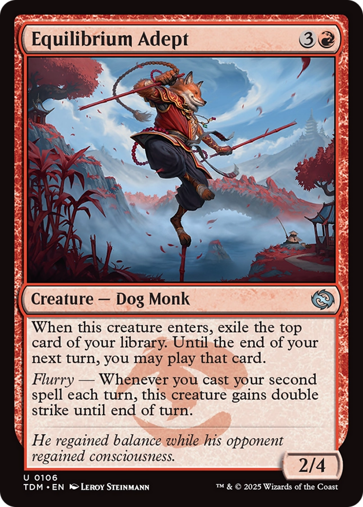 Equilibrium Adept [Tarkir: Dragonstorm] | Rook's Games and More