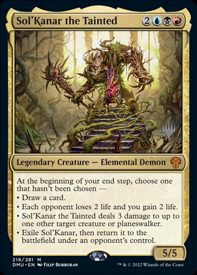 Sol'Kanar the Tainted (Promo Pack) [Dominaria United Promos] | Rook's Games and More