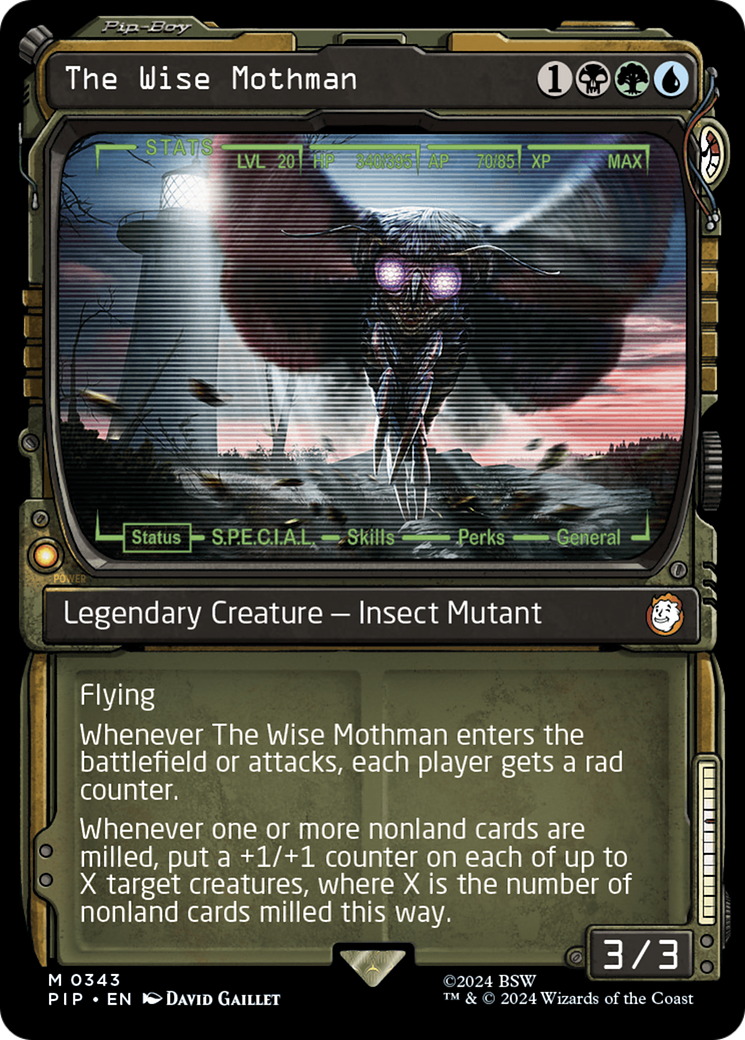 The Wise Mothman (Showcase) [Fallout] | Rook's Games and More