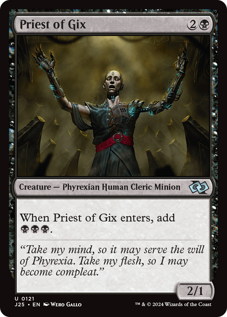 Priest of Gix [Foundations Jumpstart] | Rook's Games and More