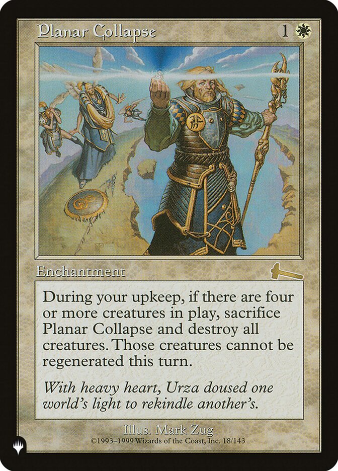 Planar Collapse [The List] | Rook's Games and More