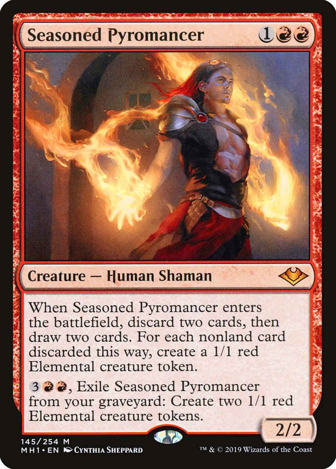 Seasoned Pyromancer [Modern Horizons] | Rook's Games and More