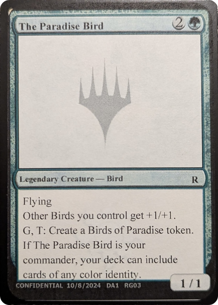 The Paradise Bird [Mystery Booster 2 Playtest Cards] | Rook's Games and More