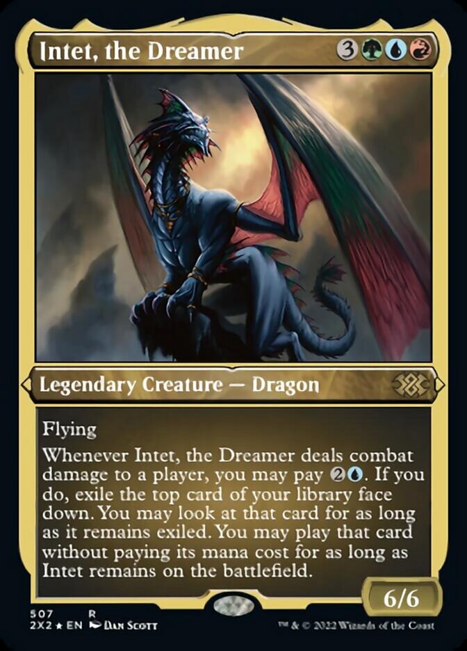 Intet, the Dreamer (Foil Etched) [Double Masters 2022] | Rook's Games and More