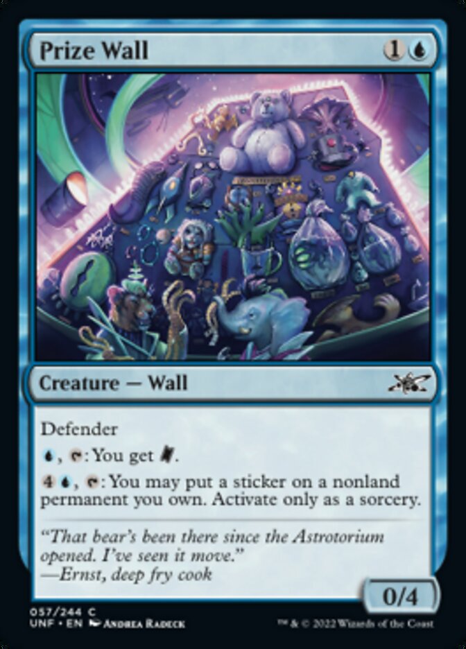 Prize Wall [Unfinity] | Rook's Games and More