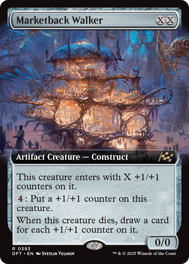 Marketback Walker (Extended Art) [Aetherdrift] | Rook's Games and More