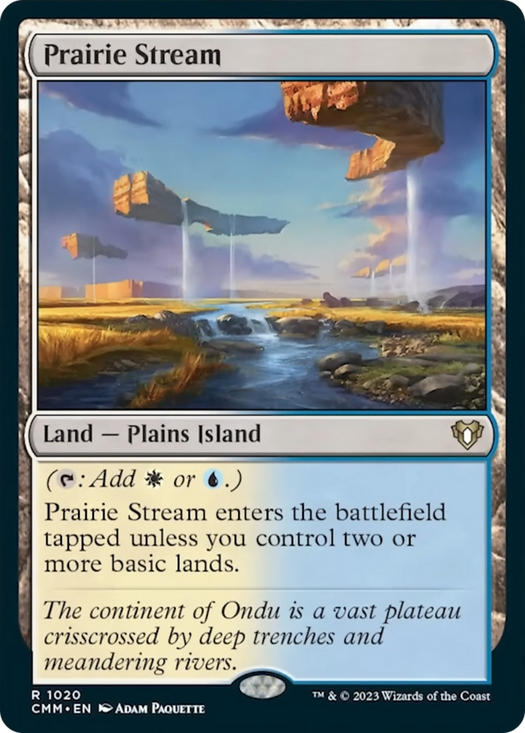 Prairie Stream [Commander Masters] | Rook's Games and More