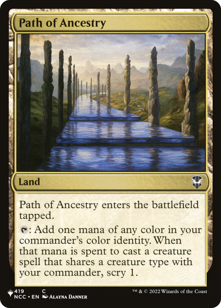 Path of Ancestry (NCC) [The List] | Rook's Games and More