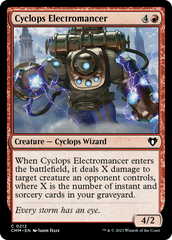 Cyclops Electromancer [Commander Masters] | Rook's Games and More