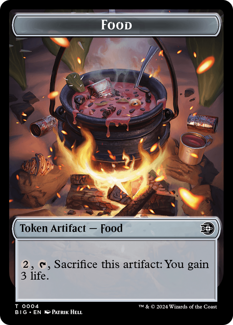 Food Token [Outlaws of Thunder Junction: The Big Score Tokens] | Rook's Games and More
