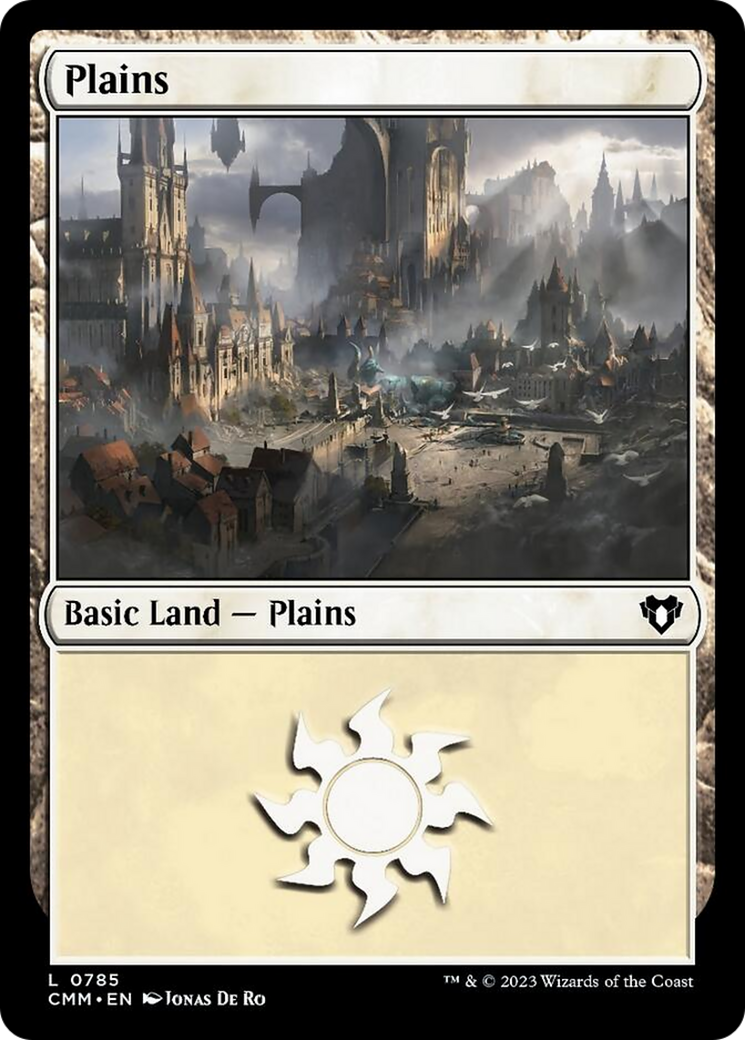 Plains (785) [Commander Masters] | Rook's Games and More